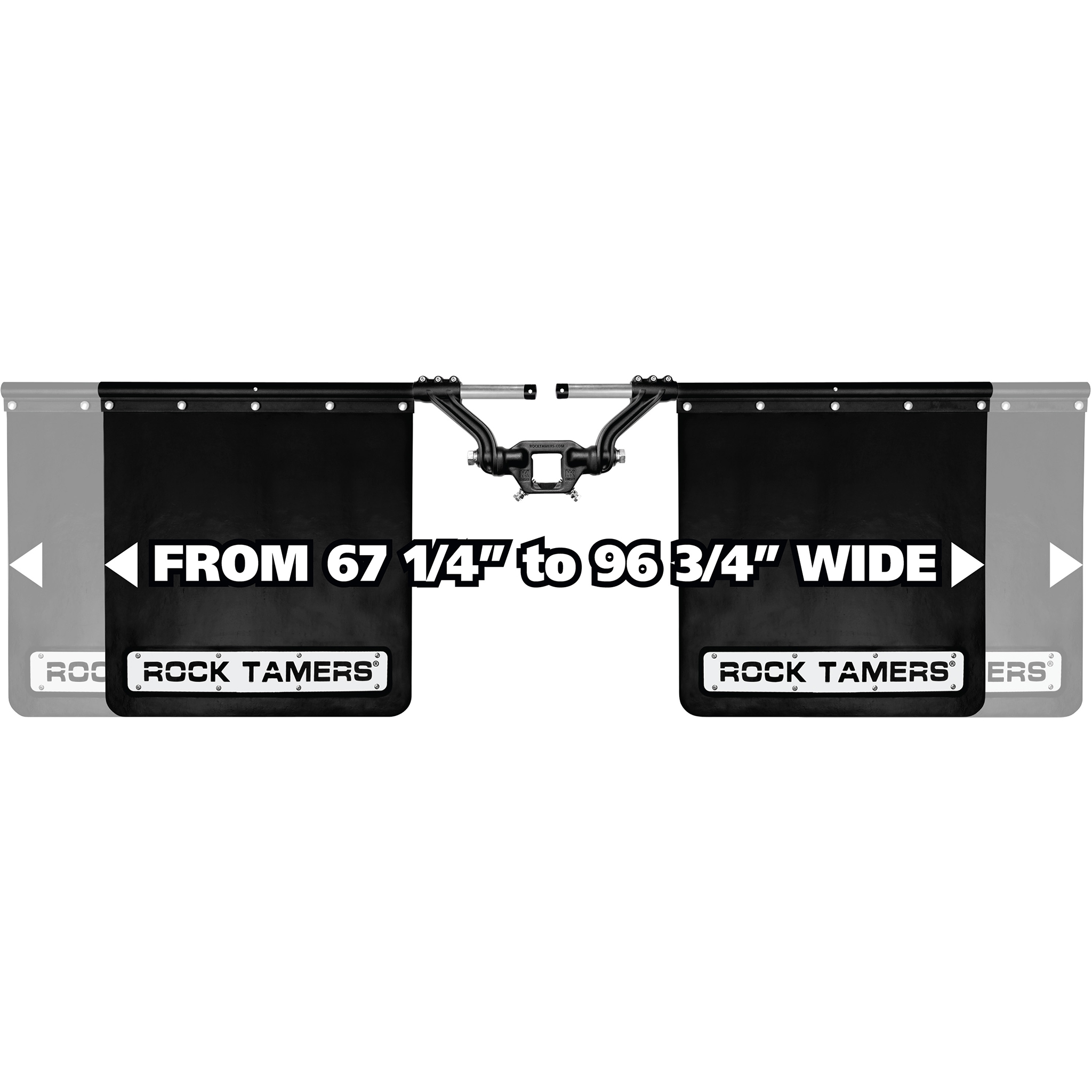 Rock Tamers 00108 Mudflap System (for 2″ Hub)