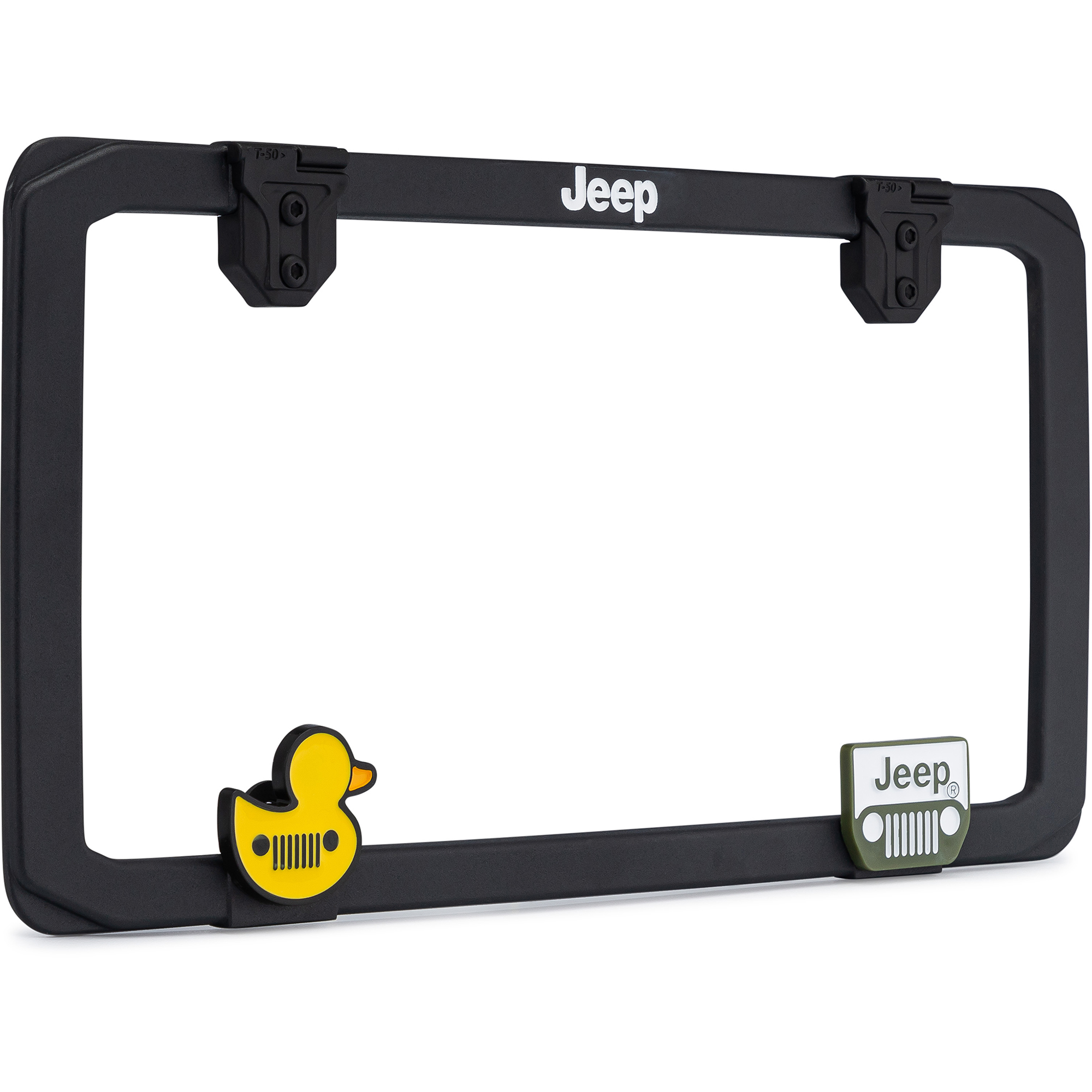 Jeep License Plate Frame, Matte Black