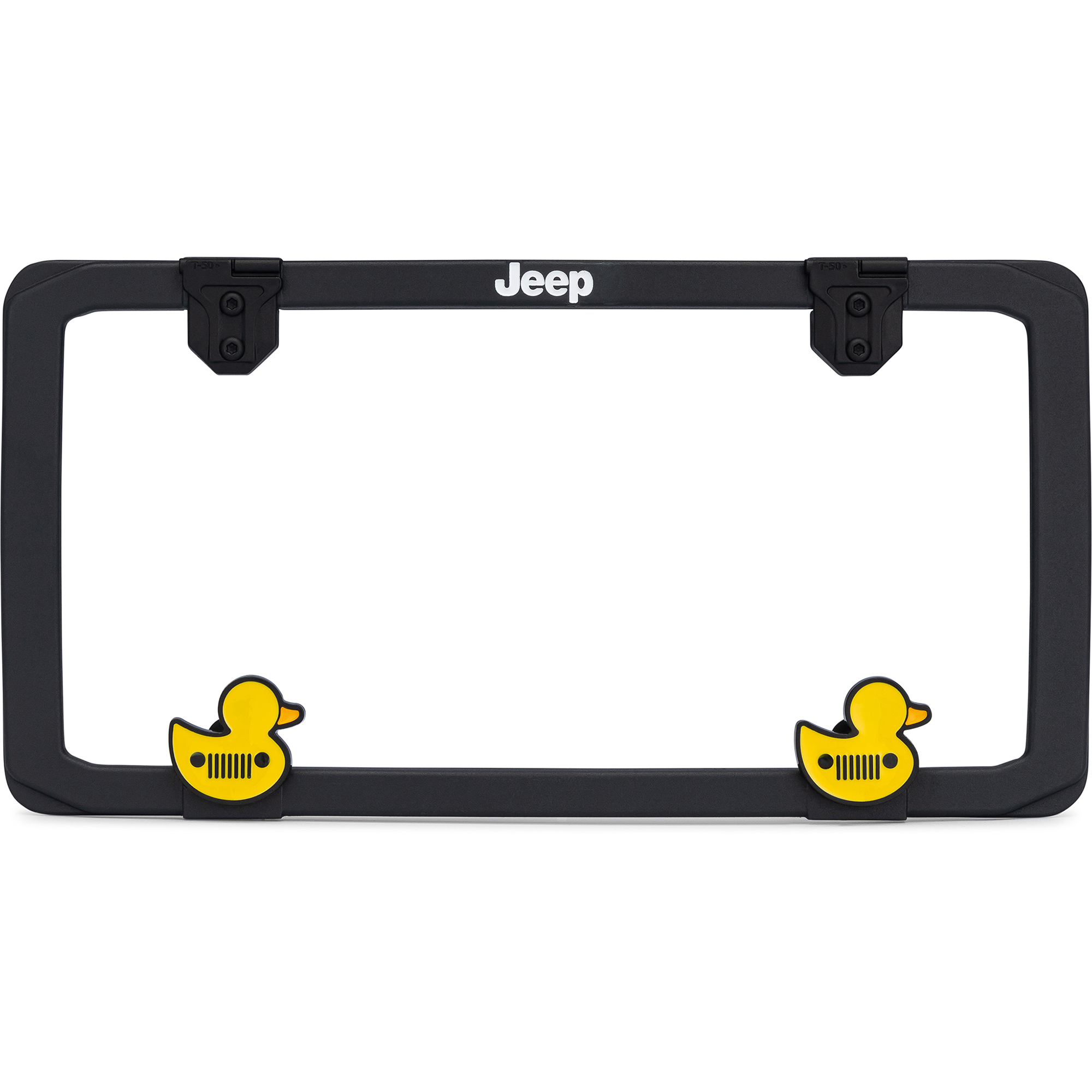 Jeep License Plate Frame, Matte Black