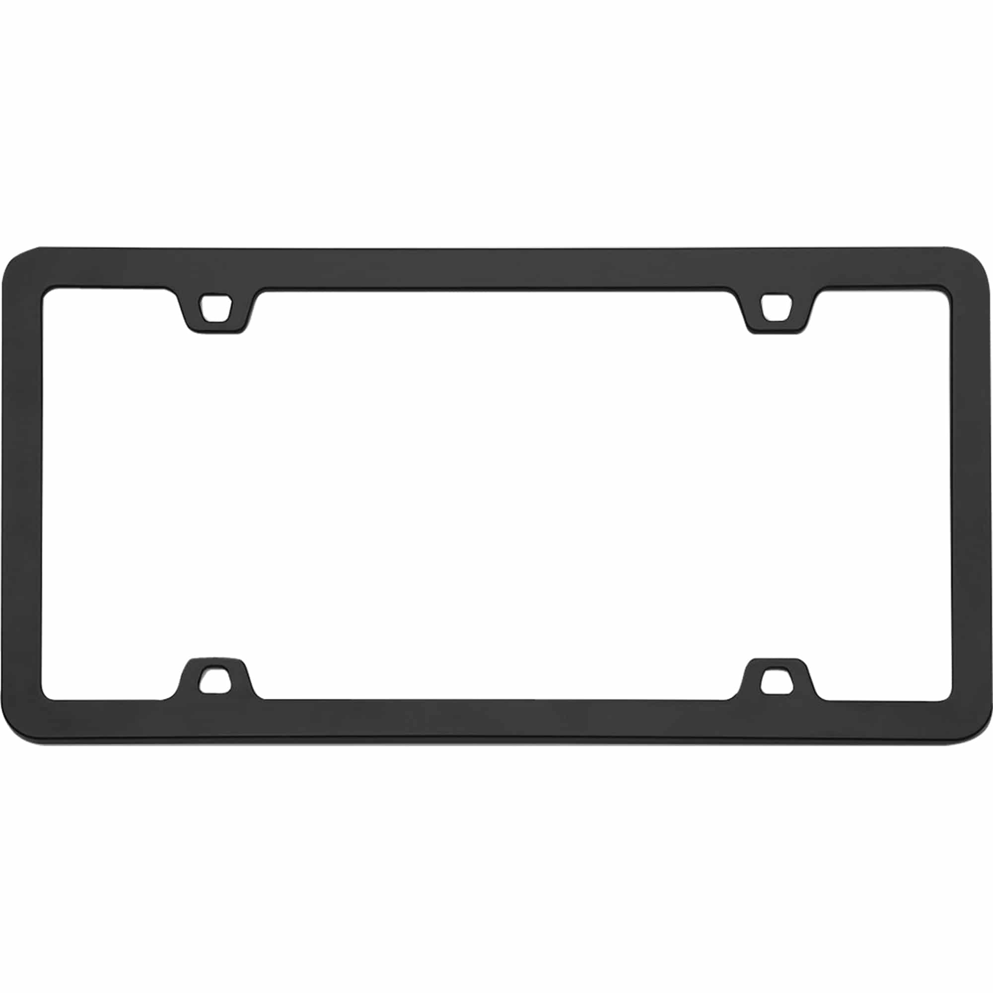 Neo License Plate Frame, Black