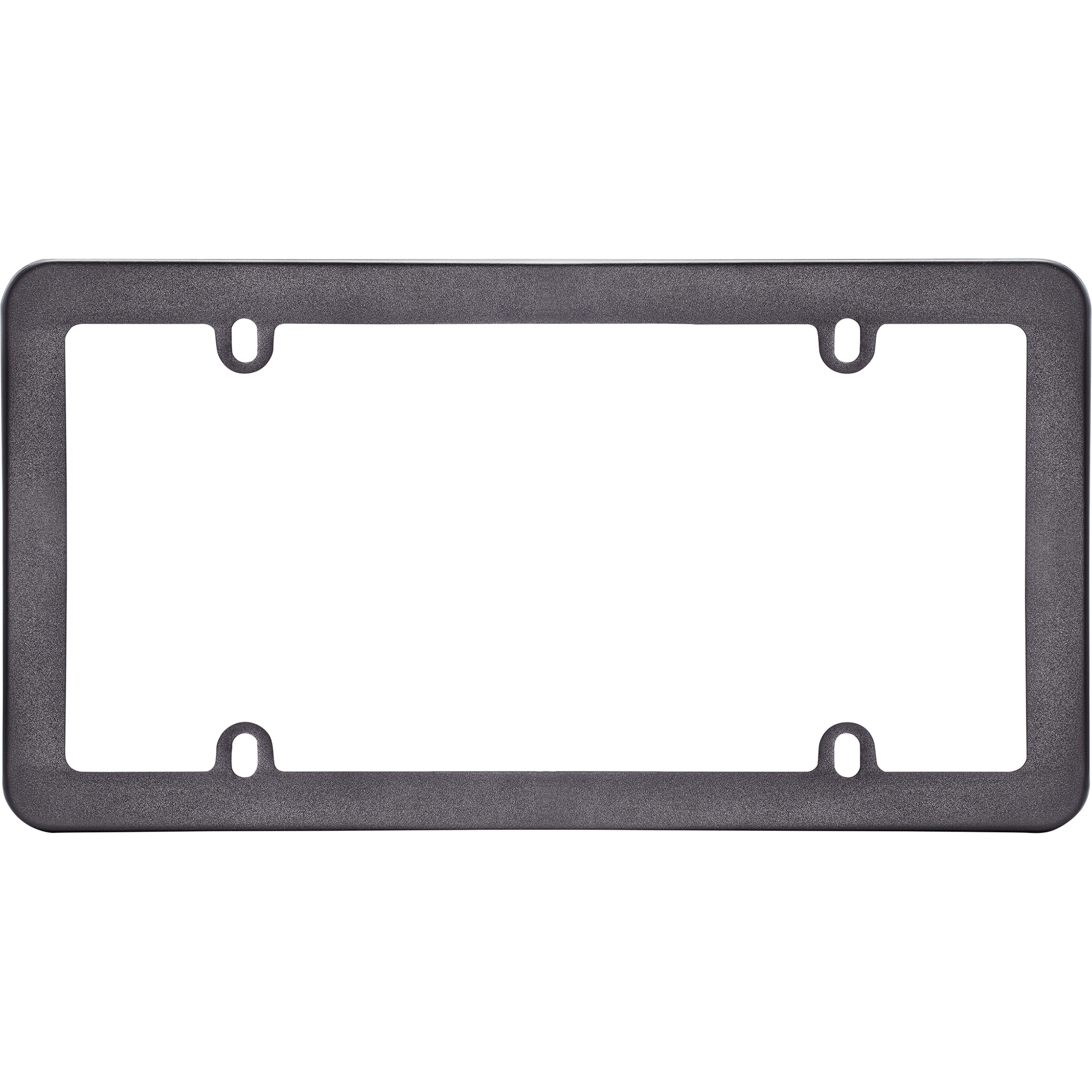 Anodized License Plate Frame, Gray