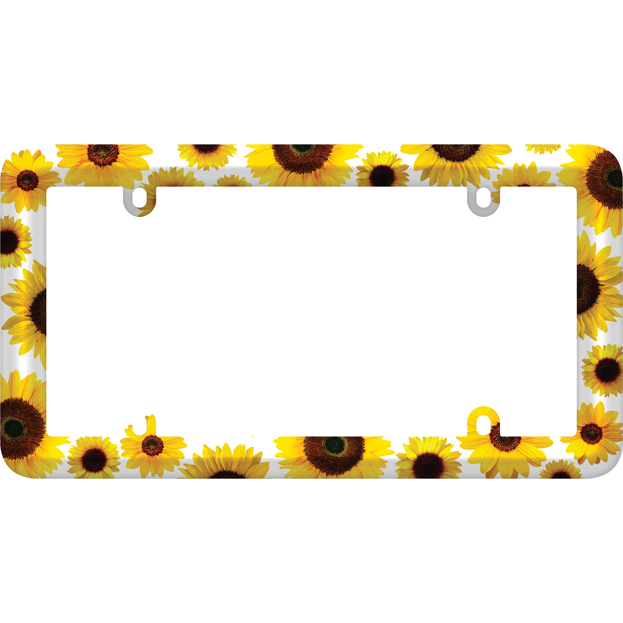 Sunflowers License Plate Frame