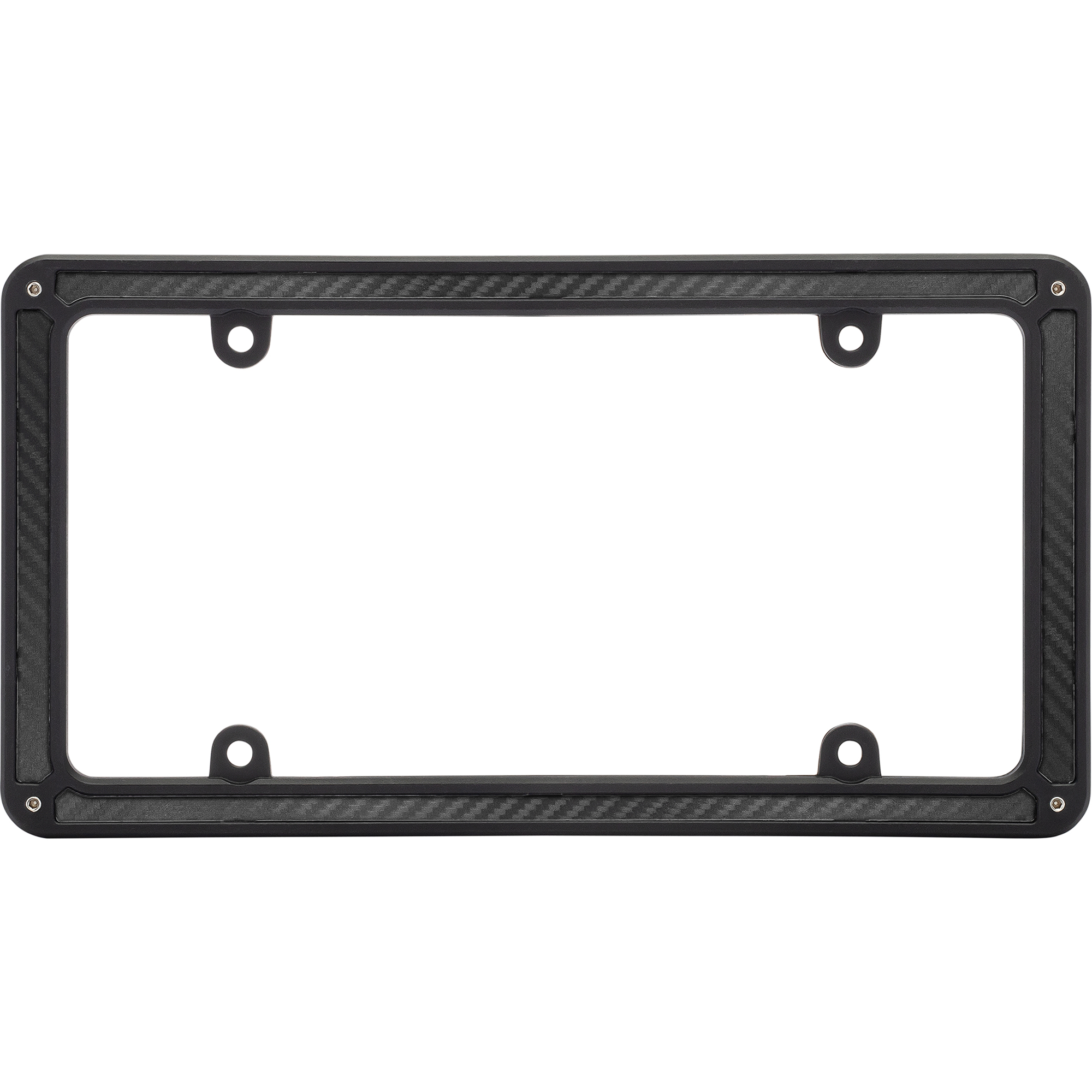 Ballistic License Plate Frame, Black