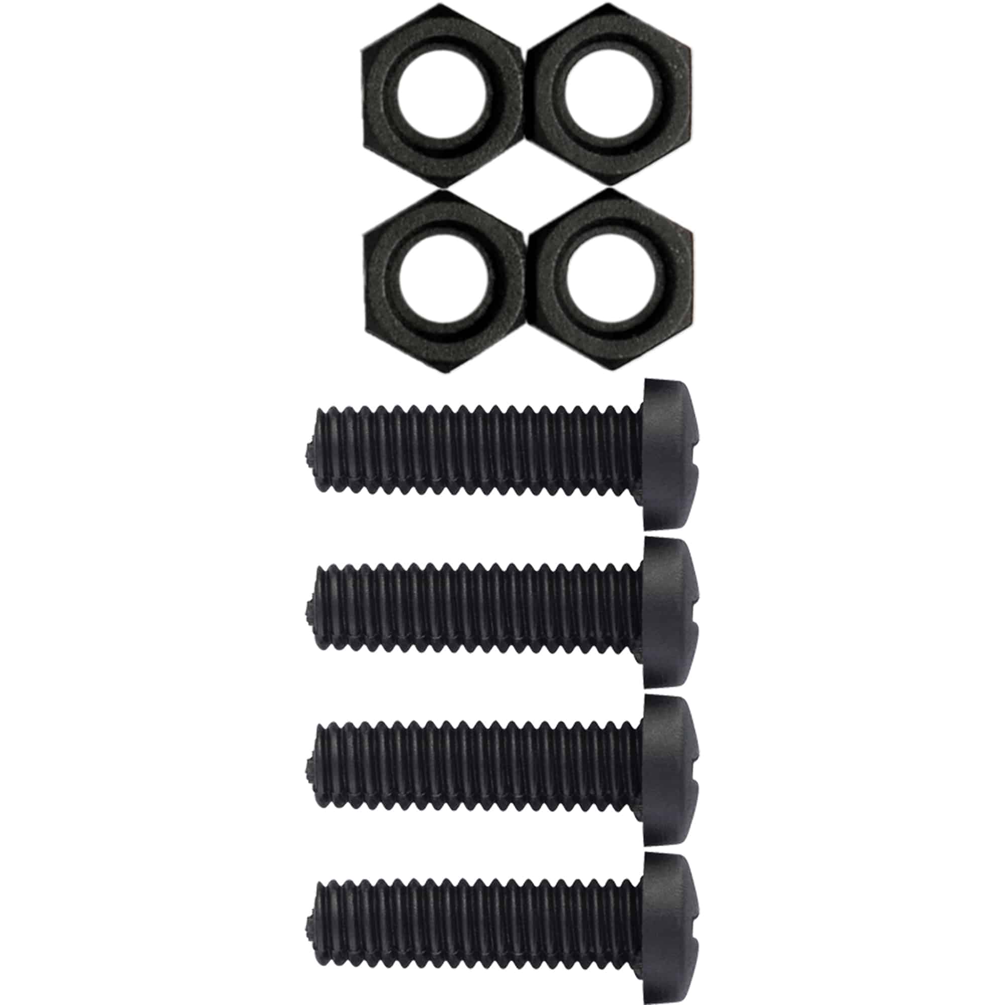 Metric-Nylon, License Plate Fasteners, Black