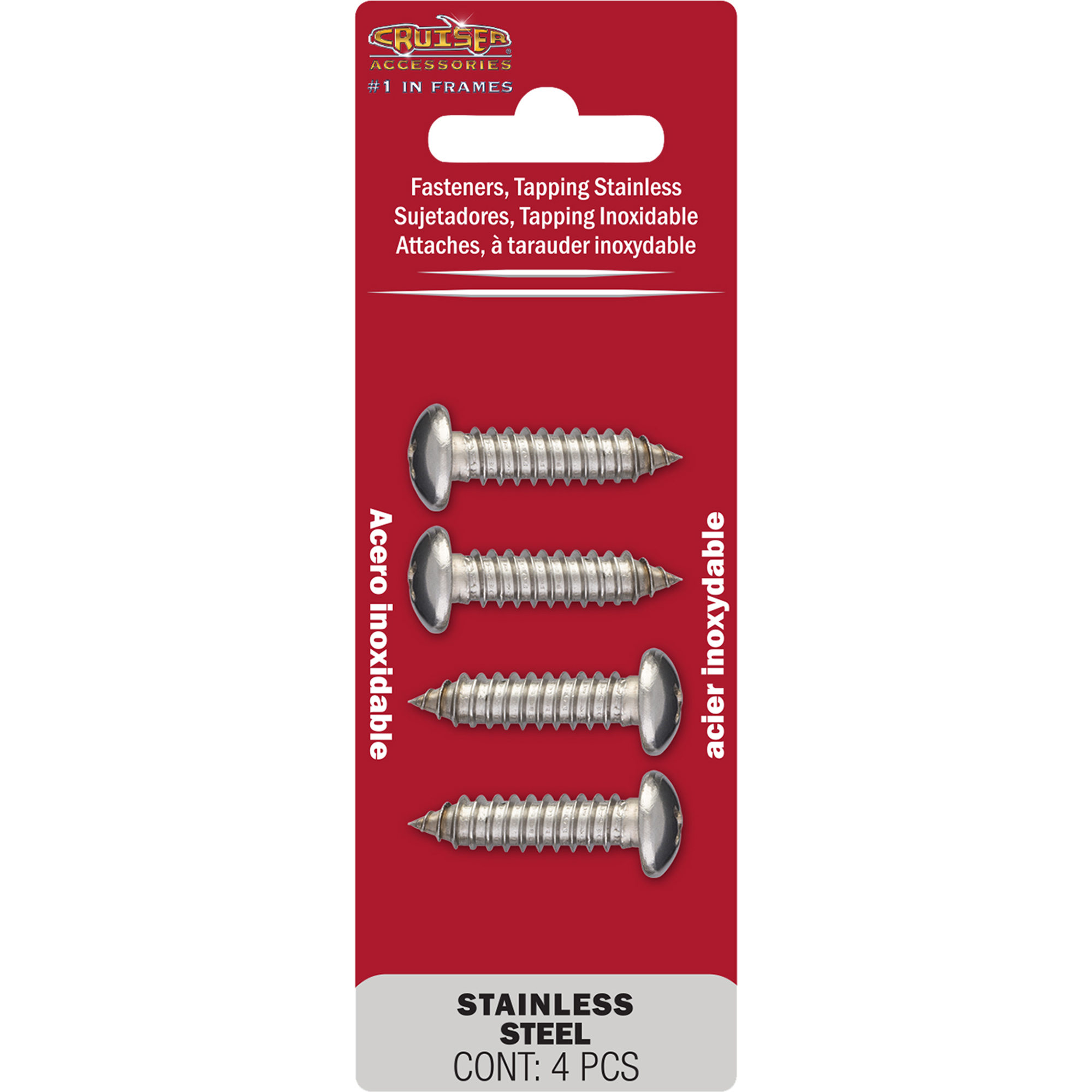 Tapping Stainless License Plate Fasteners