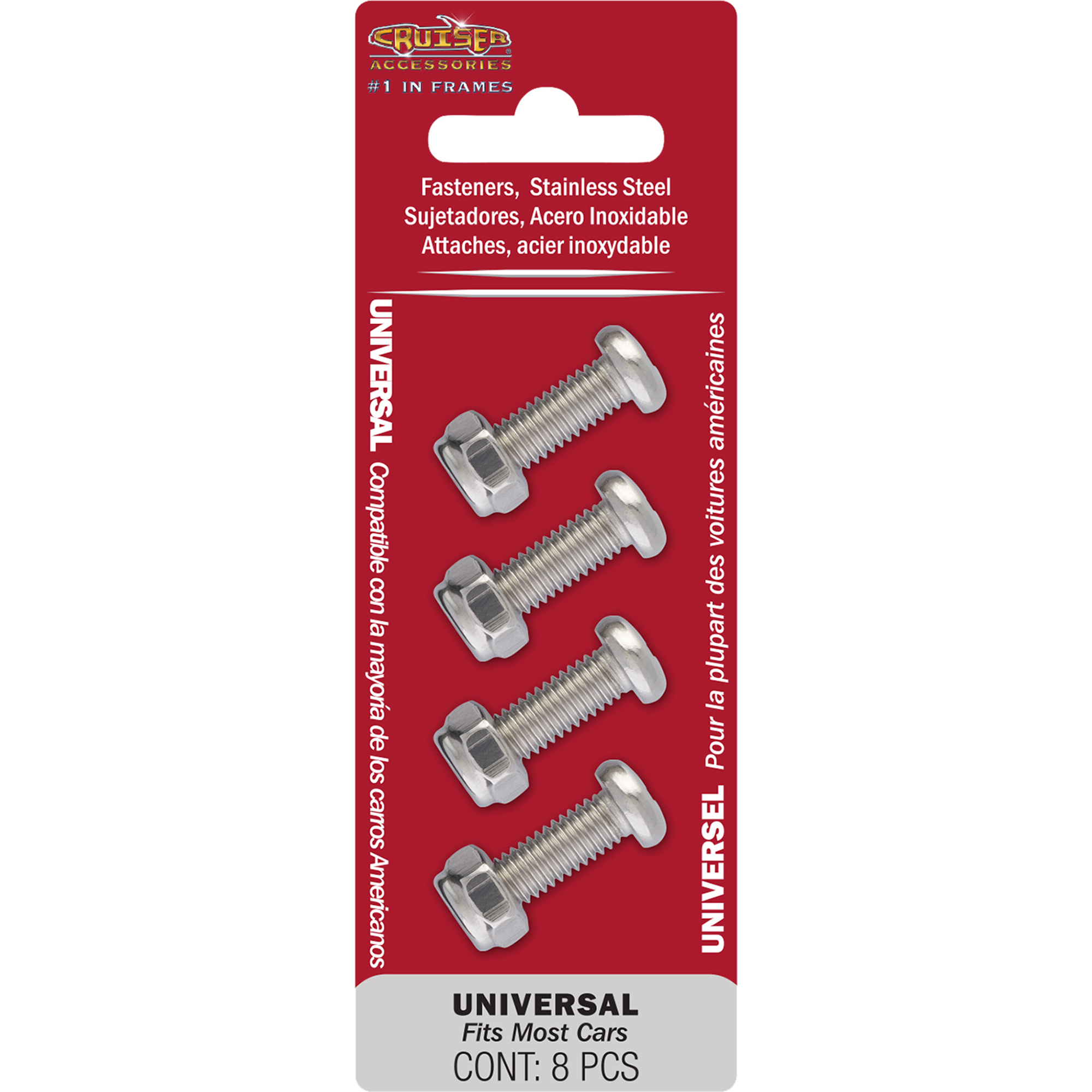 Stainless Steel License Plate Fasteners