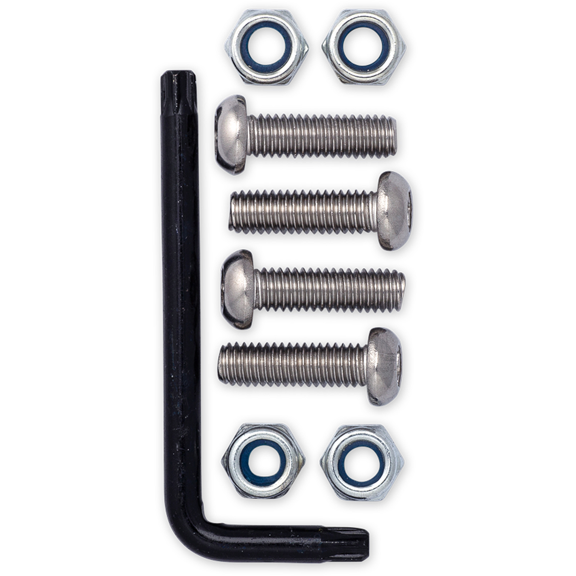 Metric-Stainless License Plate Fasteners