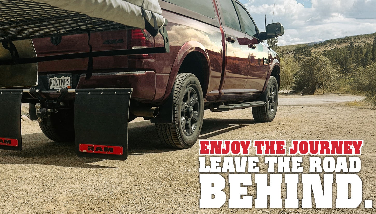 Rock Tamers enjoy the journey - leave the road behind