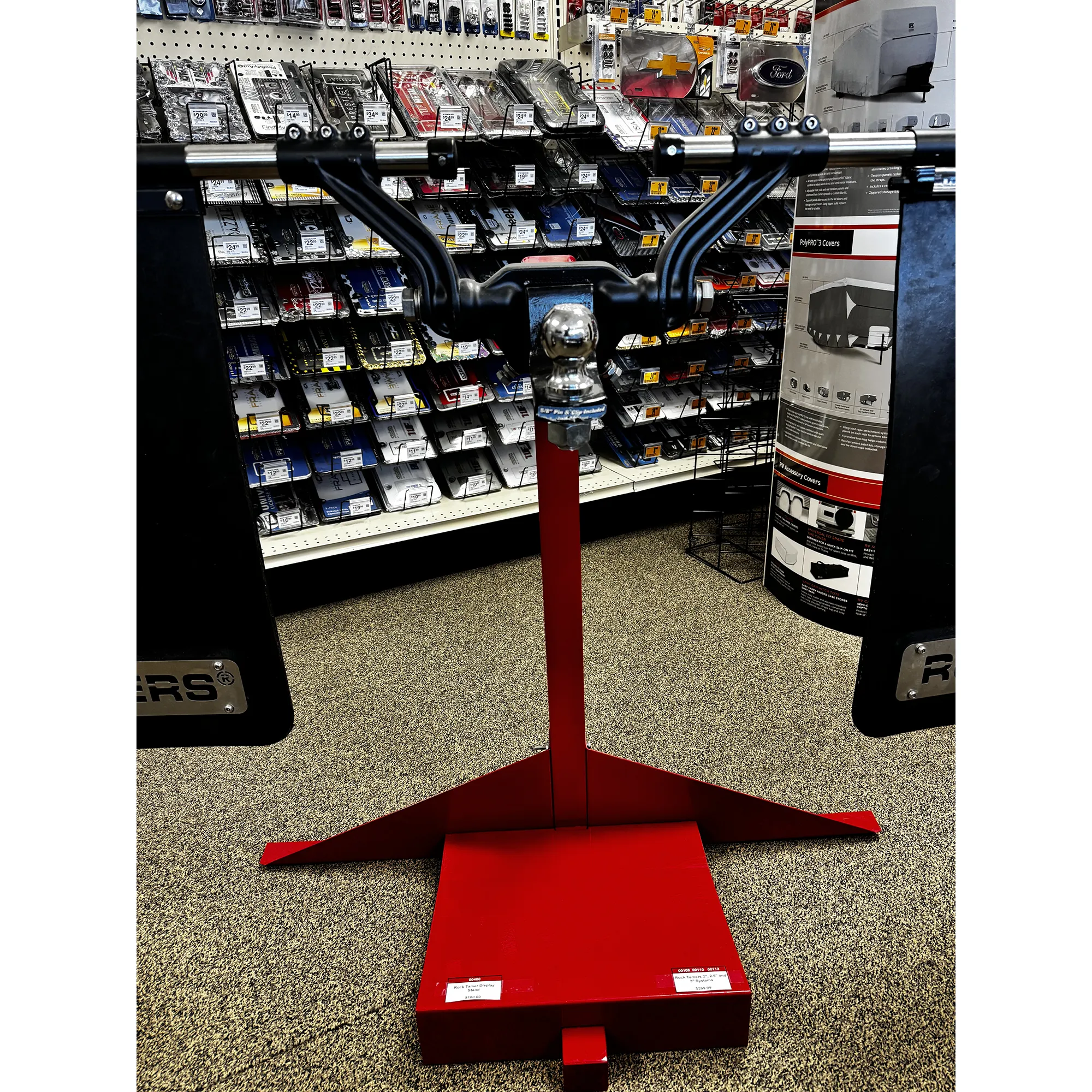 Display Stand for 00108 Mudflap System