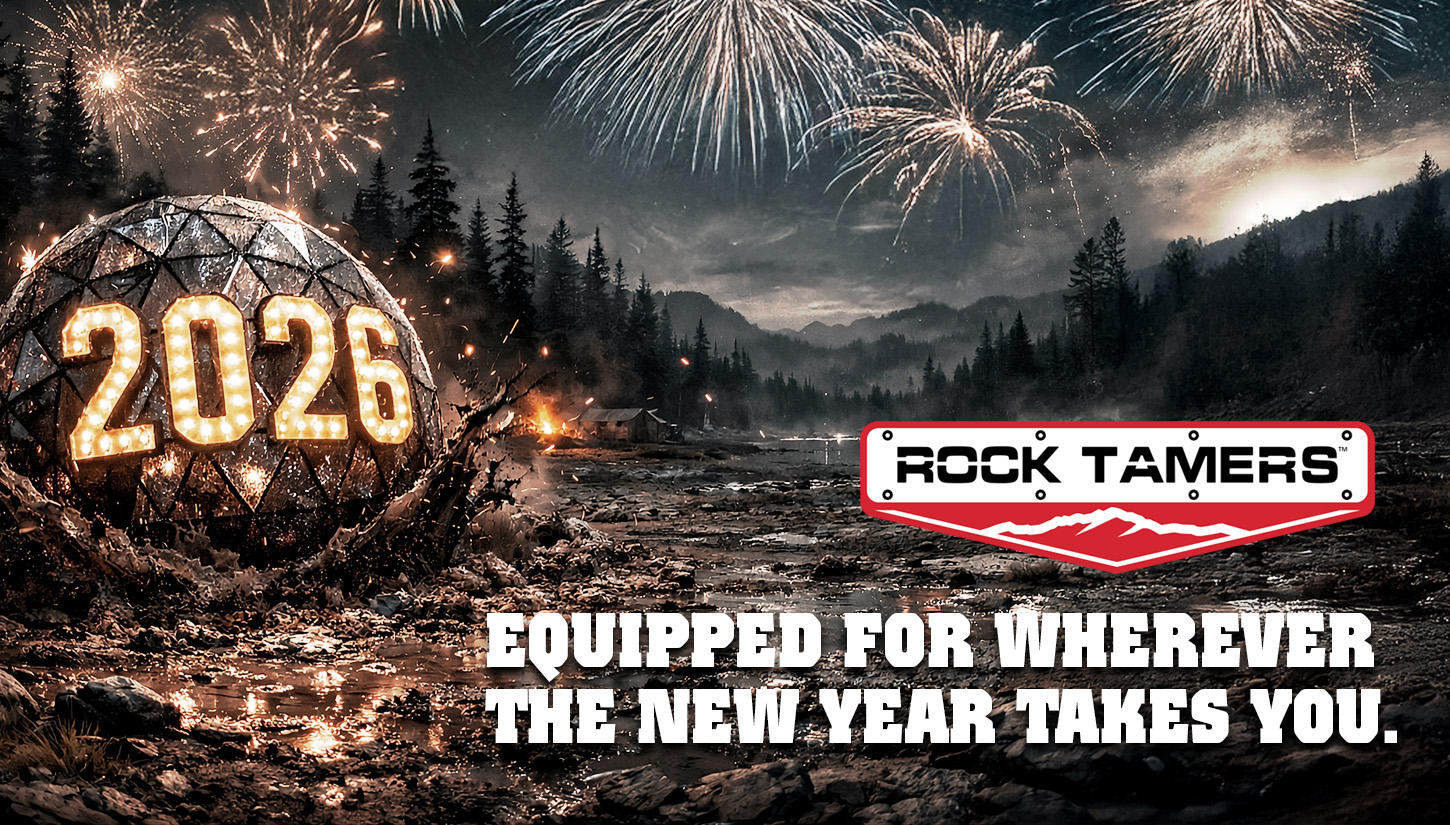 Rock Tamers, equipped for wherever the New Year takes you!