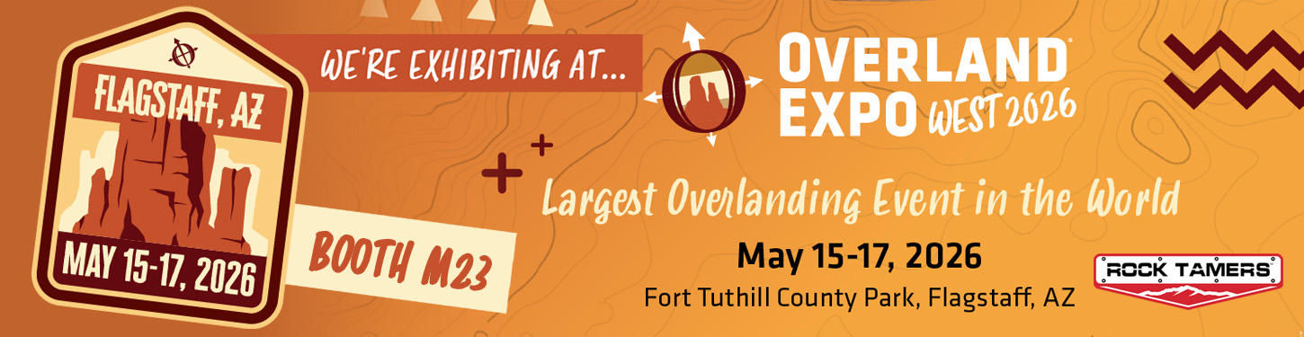 Come see us at Flagstaff Overland Expo Booth M23