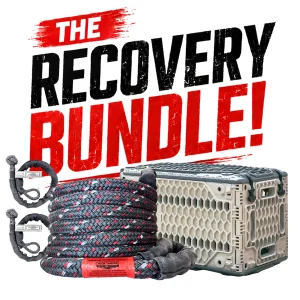 Rock Tamers Recovery Bundle - 1 Traction Crate with 1 Recovery Rope for a $89.99