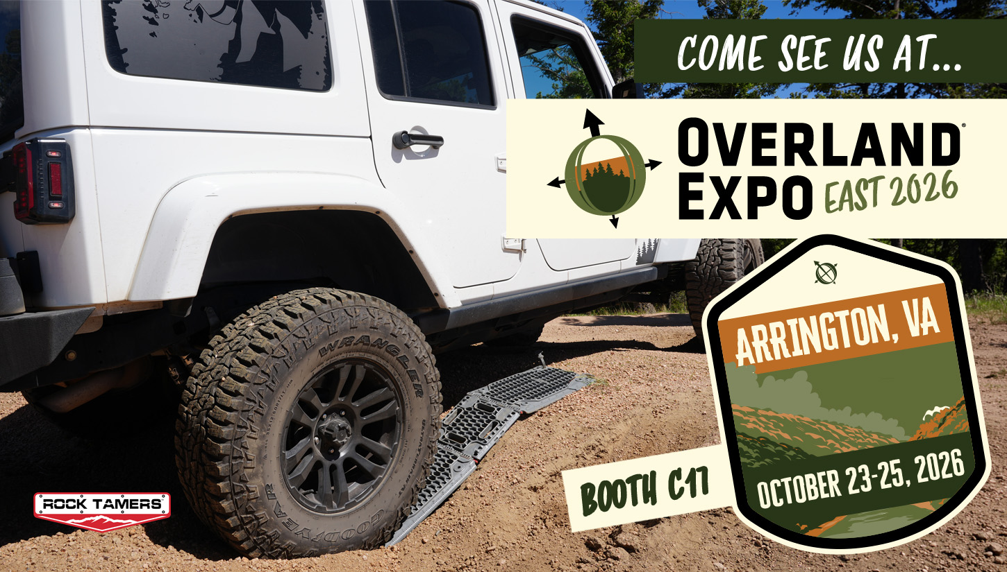Overland Expo EAST here we come! Stop by our Rock Tamers booth C17 to see our latest in Off Road!
